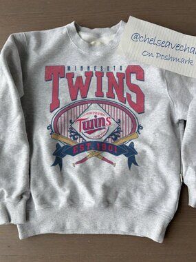 Vintage Minnesota Twins Baseball Sweatshirt, Retro MLB Minnesota Twins Shirt Tee
